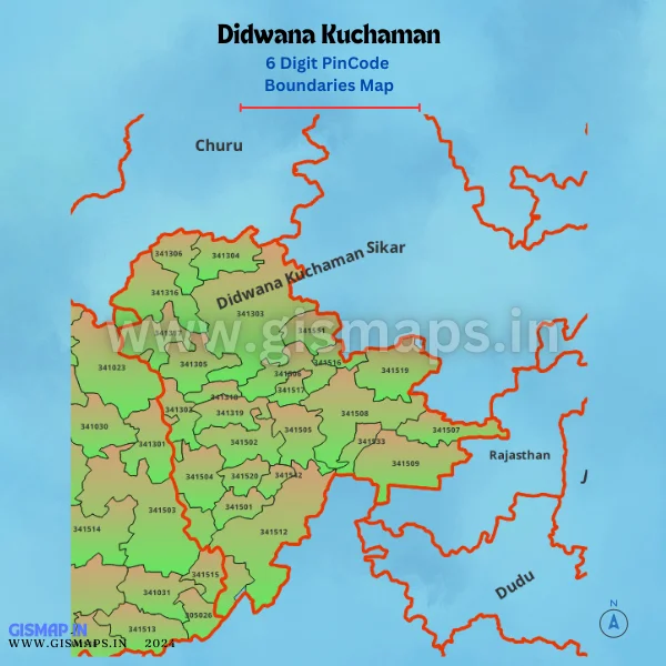 Didwana_Kuchaman_PincodeBoundaries_Map